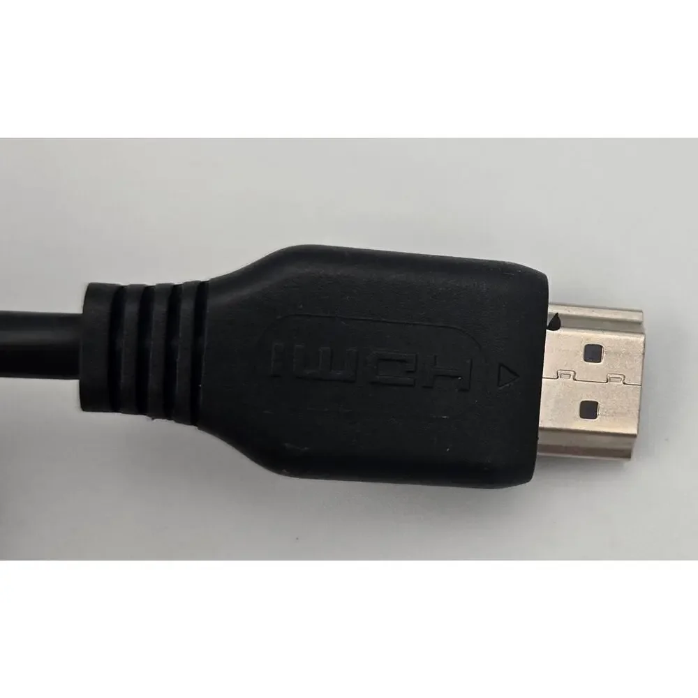 RCA Brand 6 ft Long High-Speed Black HDMI-to-HDMI (Male to Male) Cable Working